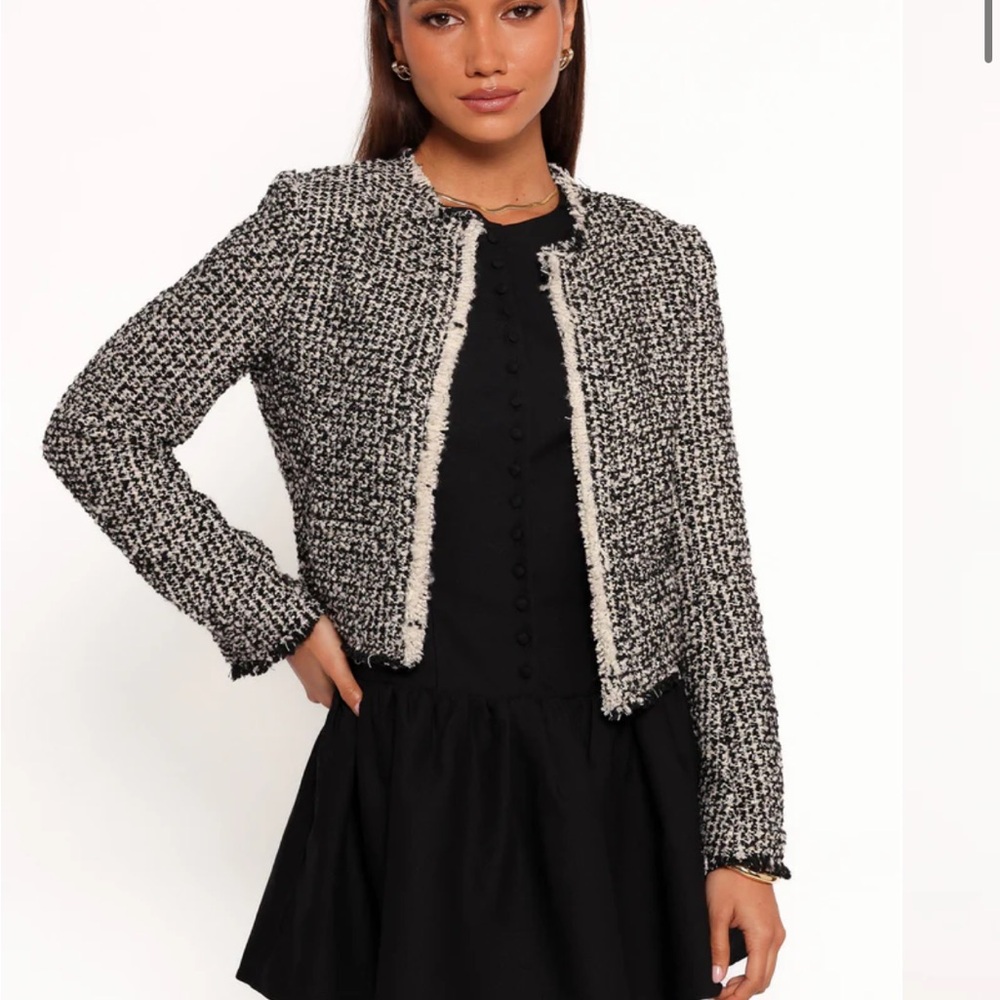 NWT tweed jacket feom Petal and Pup. Appears same as the Vici Allyson Jacket.